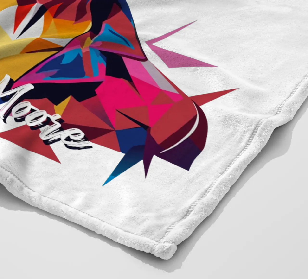 Alecia Beth Moore Portrait in WPAP Pop Art coperta in pile da vectorartnesia