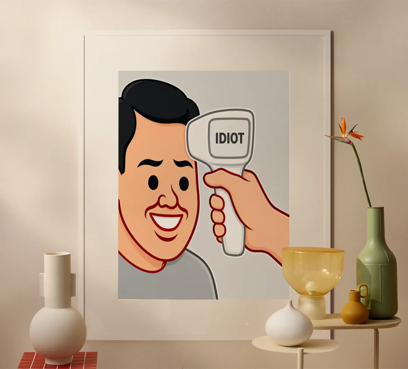 fever idiot poster by danine