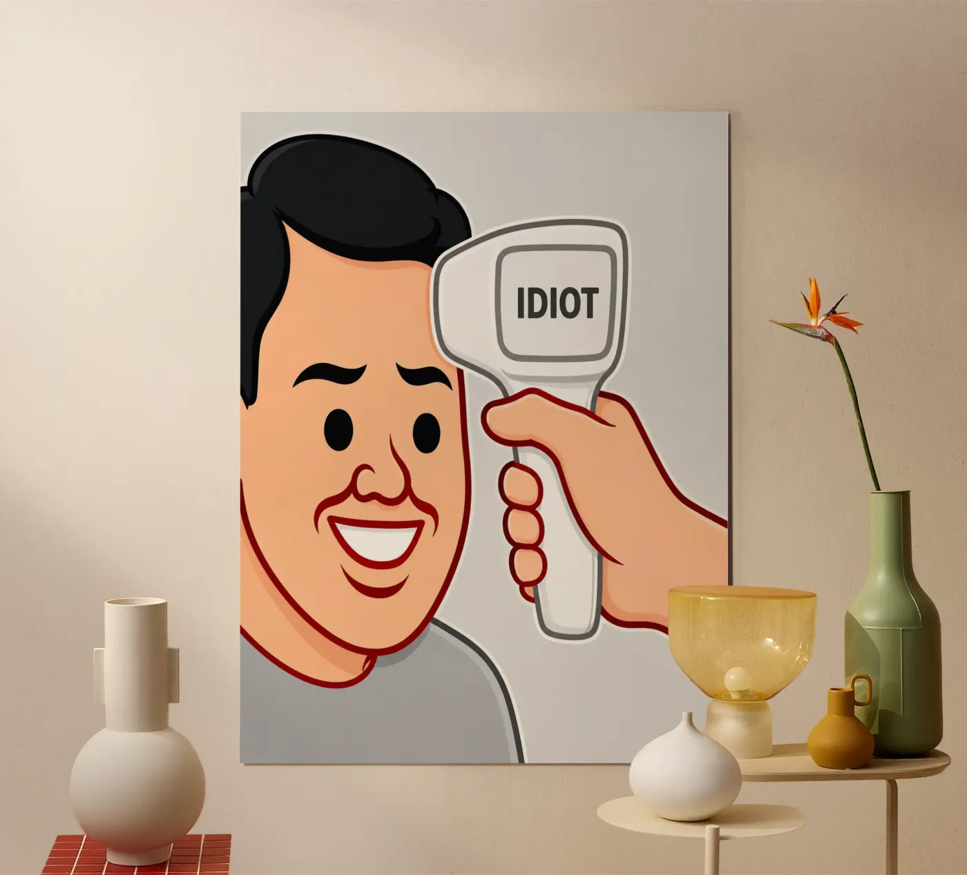 fever idiot poster by danine