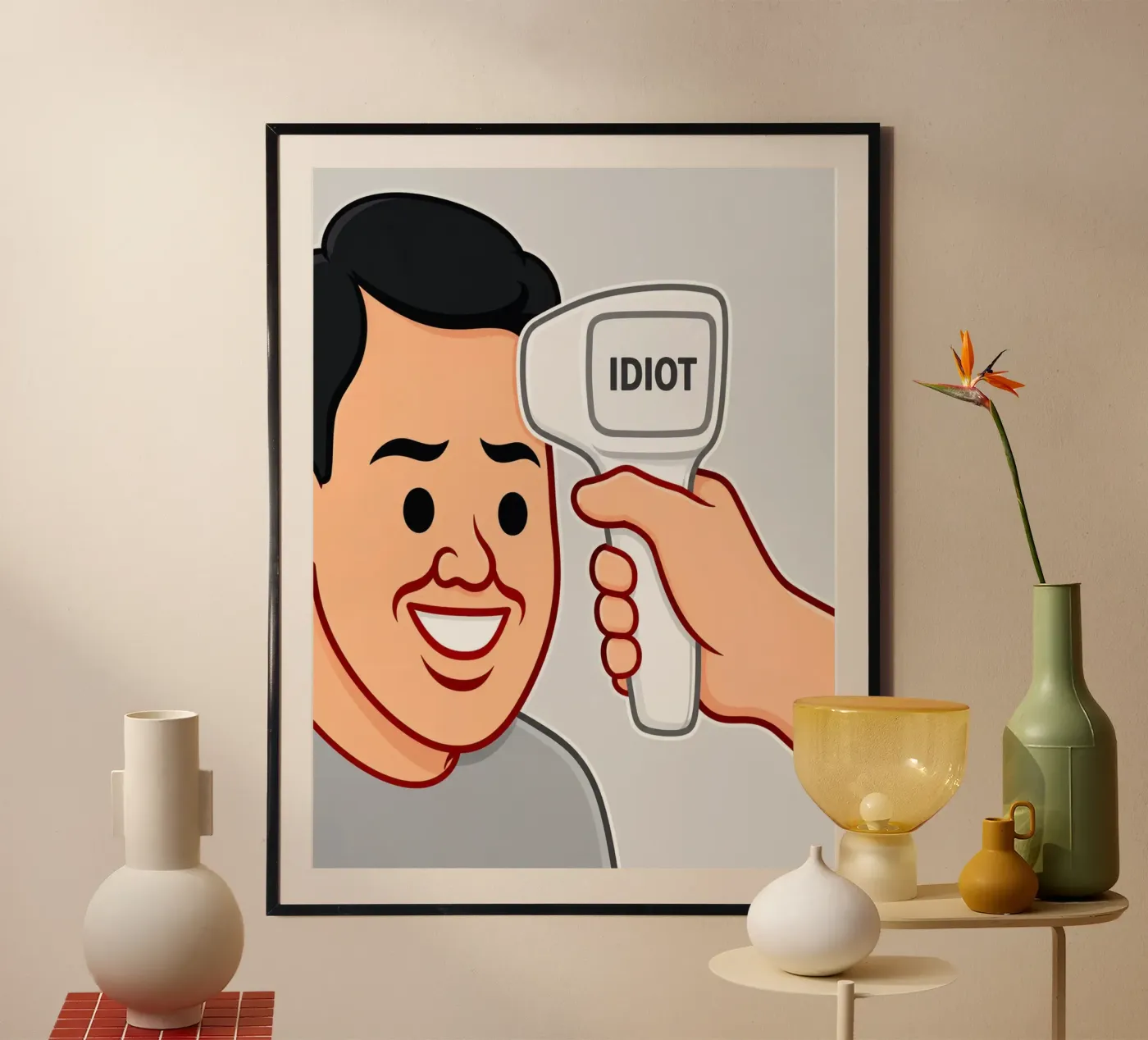 fever idiot poster by danine