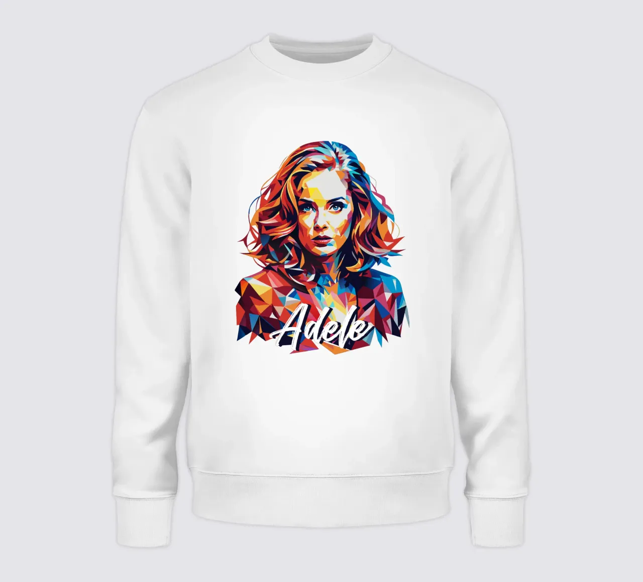 Ritratto di Adele Wpap Pop Art felpa da vectorartnesia