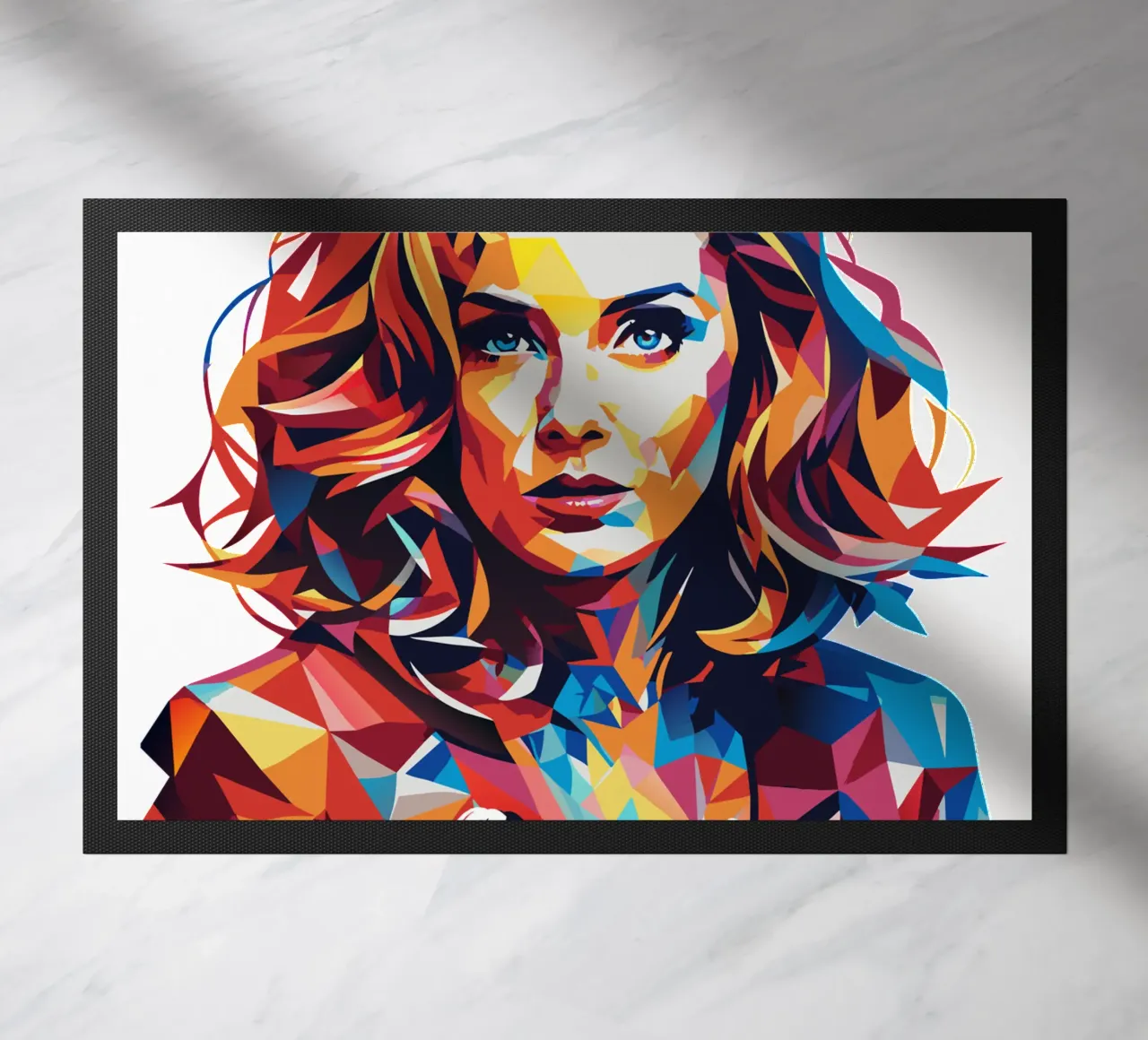 Ritratto di Adele Wpap Pop Art zerbino da vectorartnesia