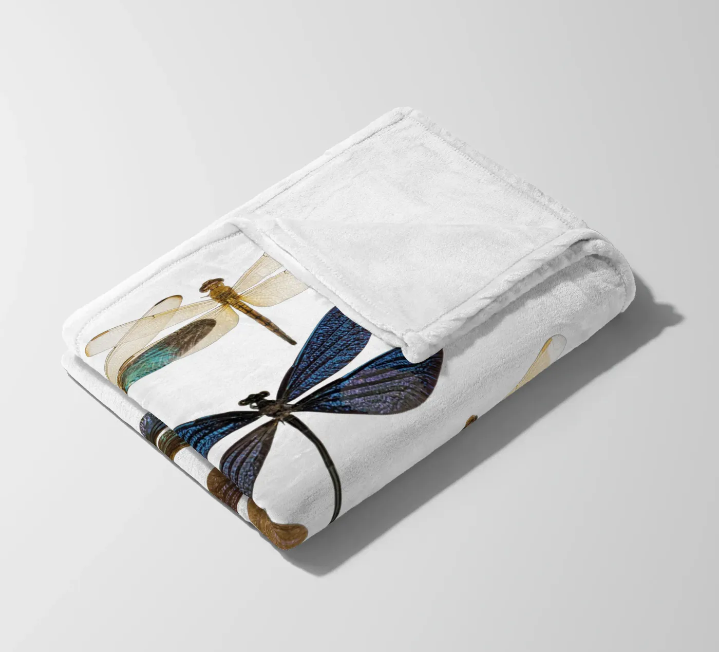 Libellen Fleecedecke von Curious Collections by Marielle Leenders