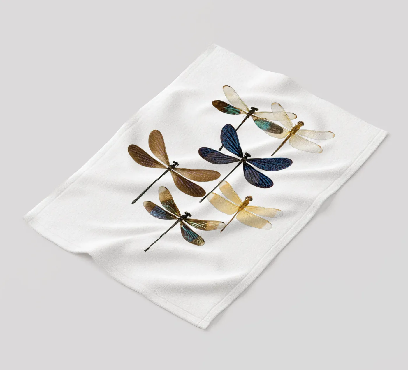 Libellen Fleecedecke von Curious Collections by Marielle Leenders