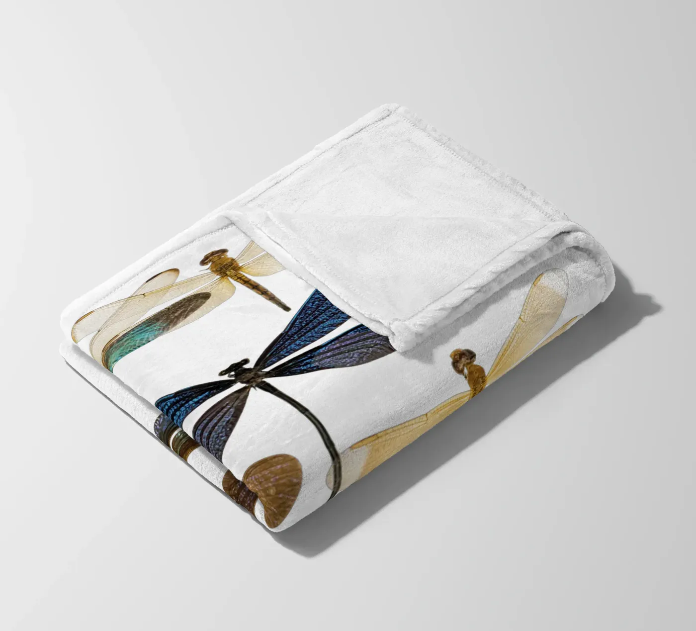 Libellen Fleecedecke von Curious Collections by Marielle Leenders