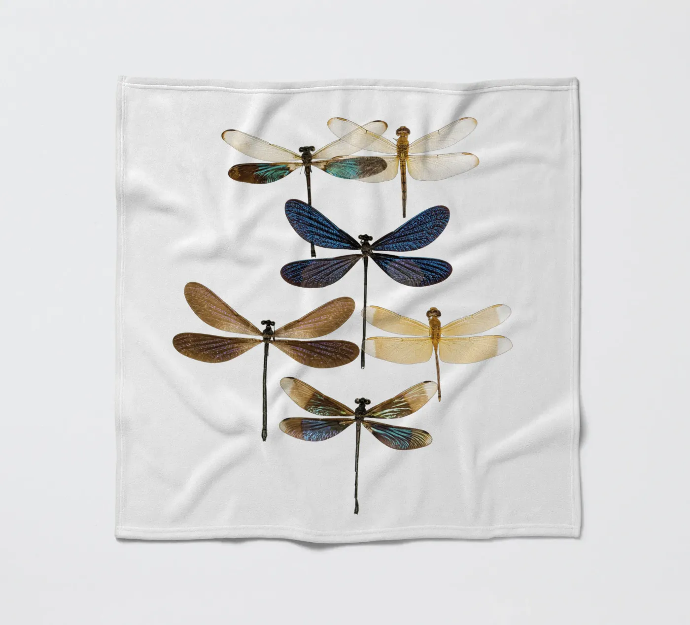 Libellen Fleecedecke von Curious Collections by Marielle Leenders