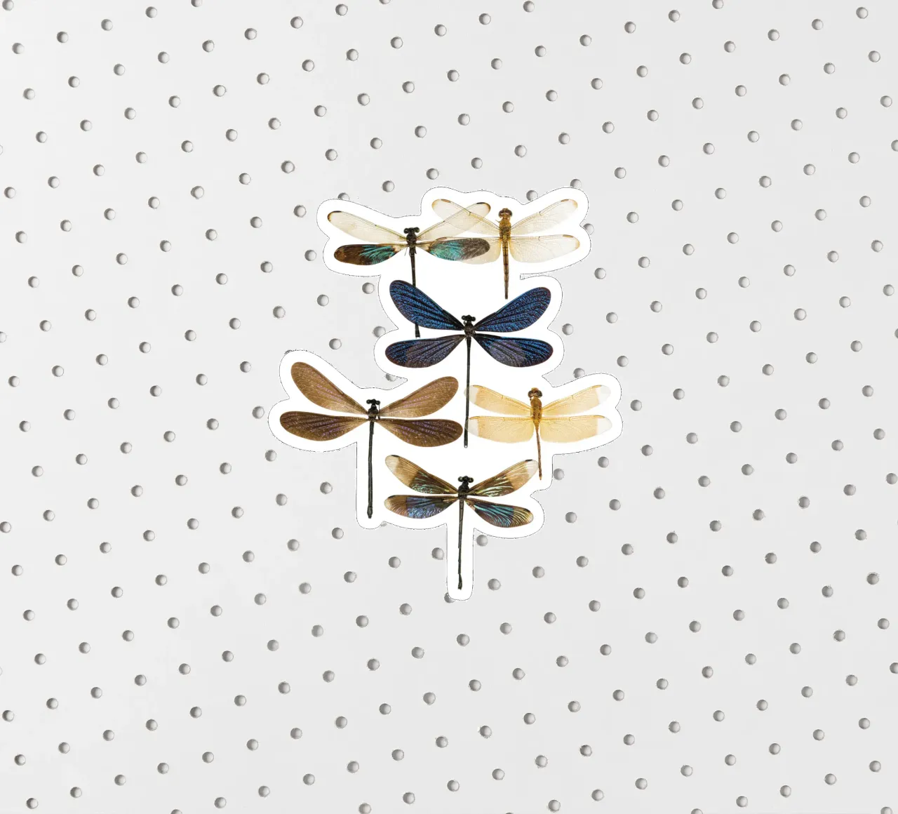 Libellen sticker van Curious Collections by Marielle Leenders