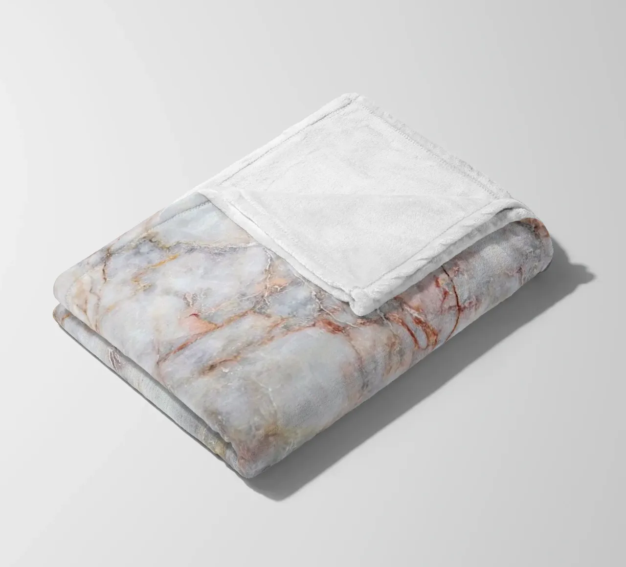 Marmo bianco 59 coperta in pile da amini54