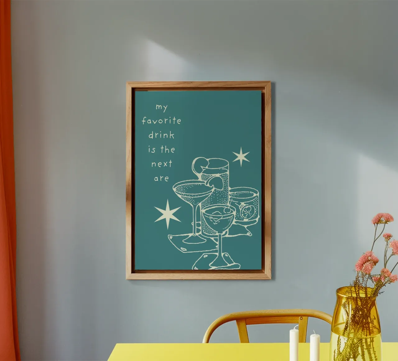 my favorite drink is the next are forex plate by LisaArtes