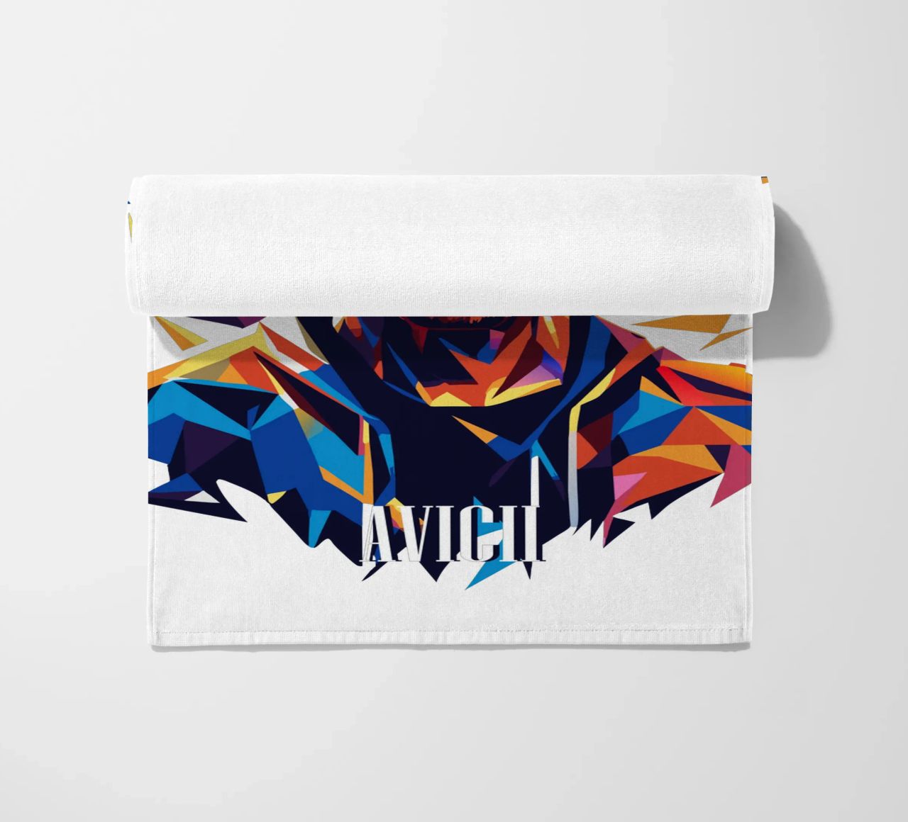 Avicii Portrait in WPAP Pop Art toalla de playa de vectorartnesia