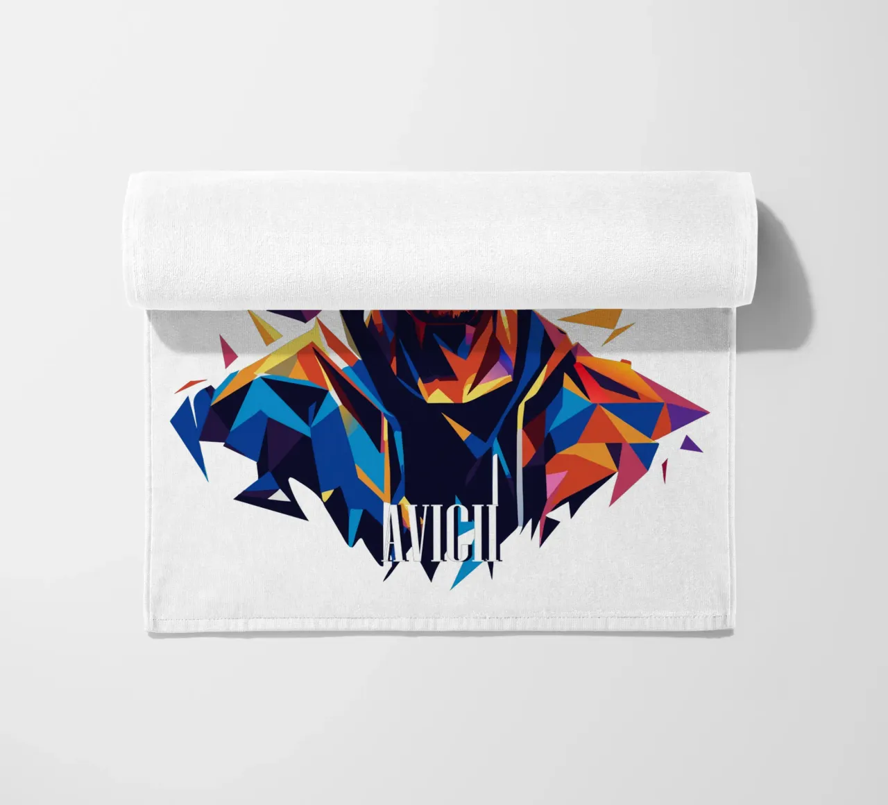 Avicii Portrait in WPAP Pop Art telo mare da vectorartnesia