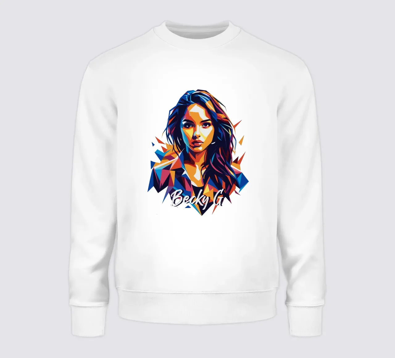 Becky G Portrait in WPAP Pop Art felpa da vectorartnesia