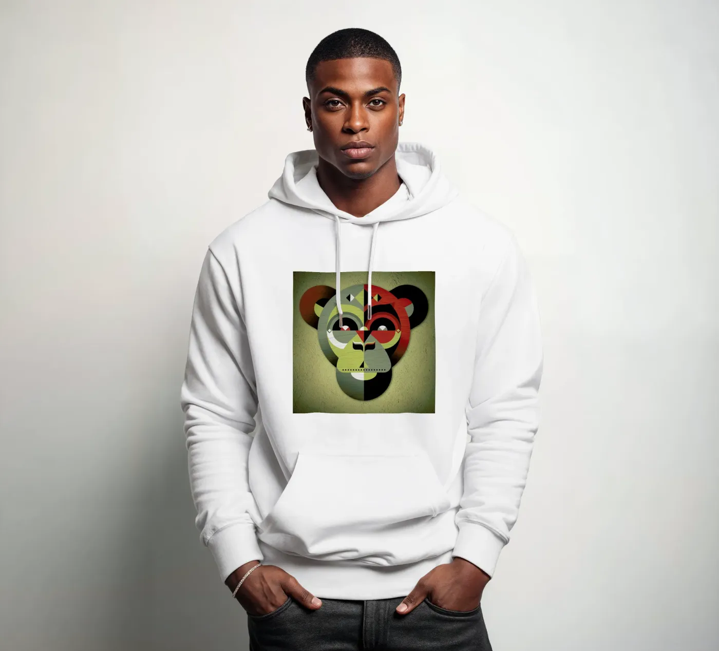 Monkey hoodie van Oscar Odd Diodoro