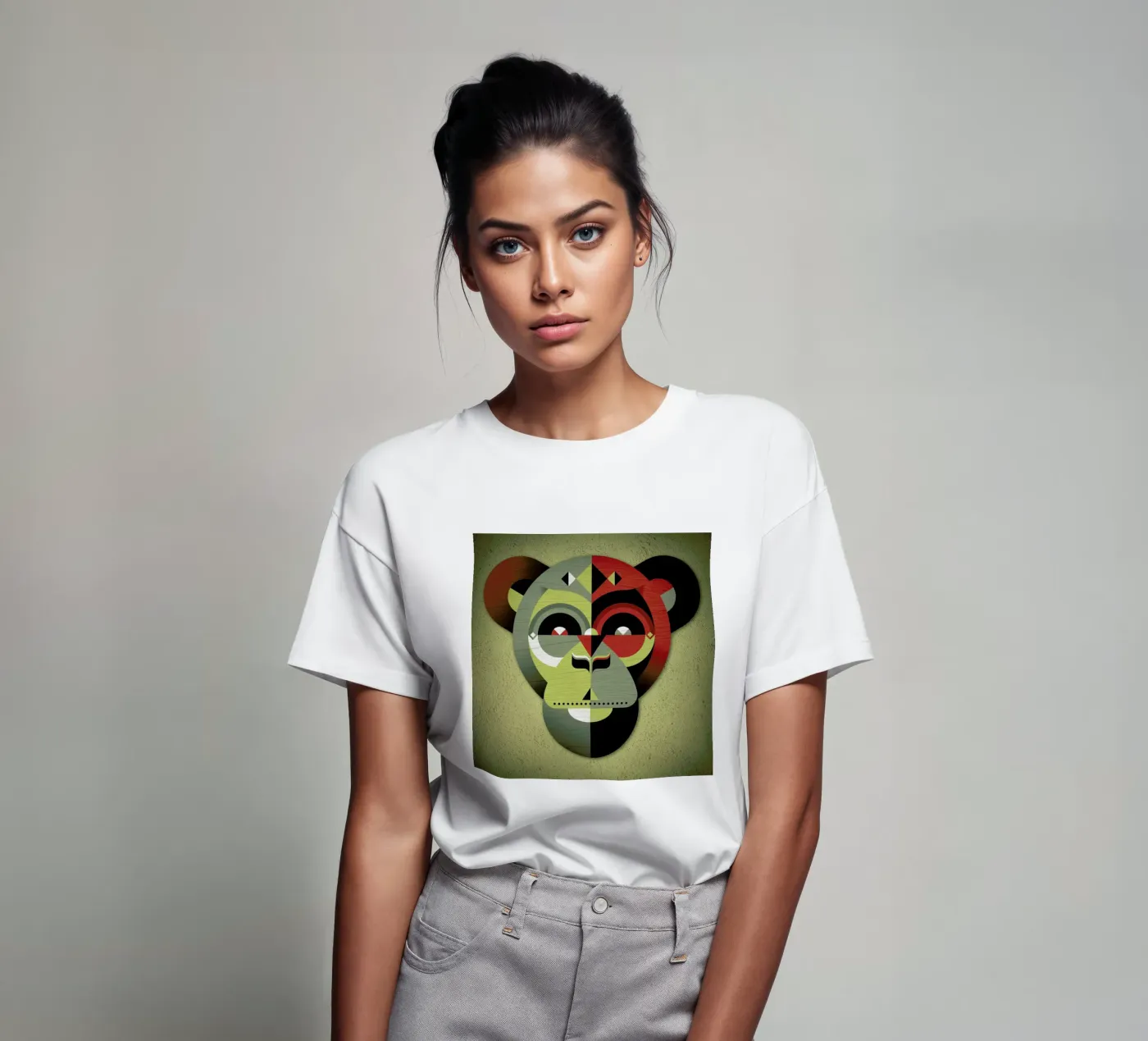 Monkey t-shirt van Oscar Odd Diodoro