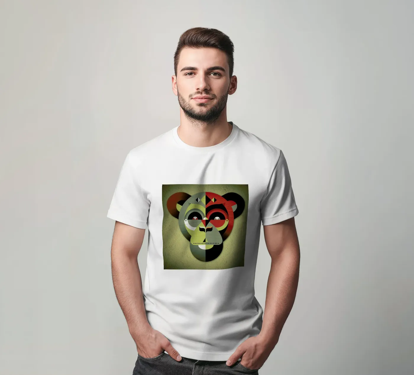 Monkey t-shirt by Oscar Odd Diodoro