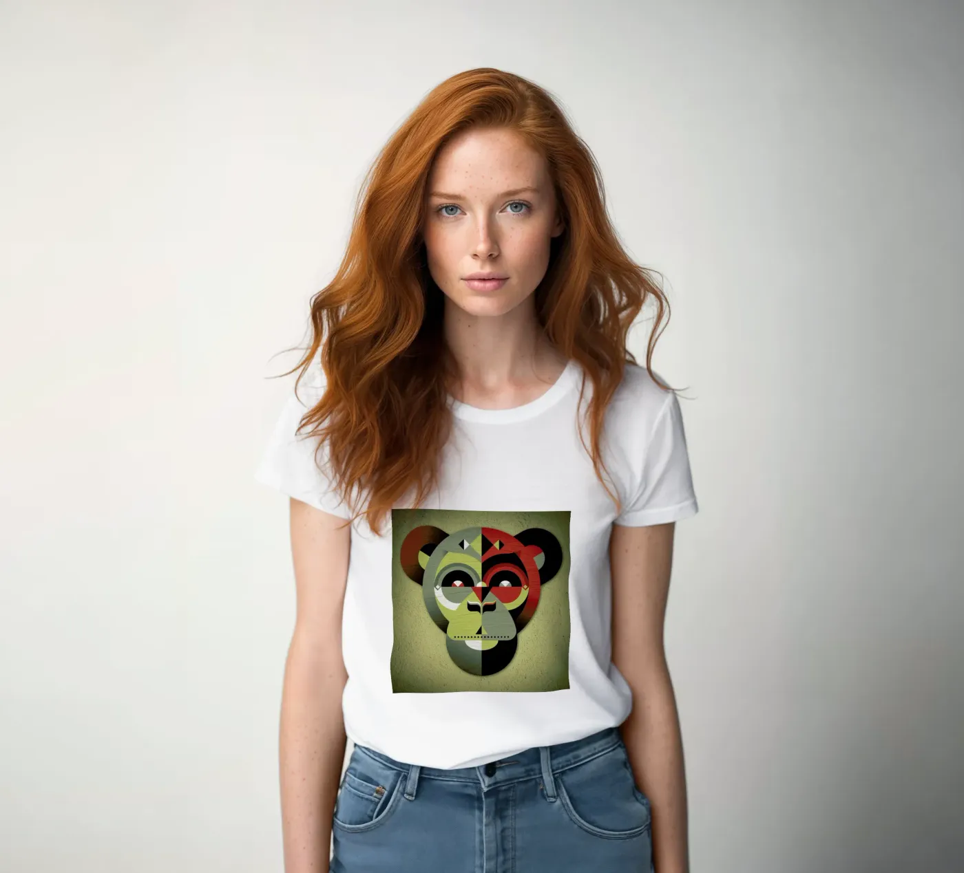 Monkey t-shirt da donna da Oscar Odd Diodoro