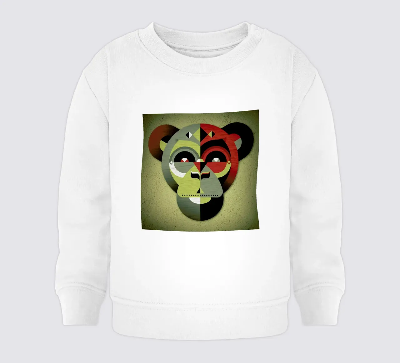 Monkey baby sweatshirt by Oscar Odd Diodoro