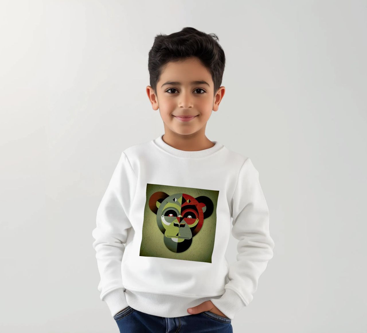 Monkey felpa bambino da Oscar Odd Diodoro