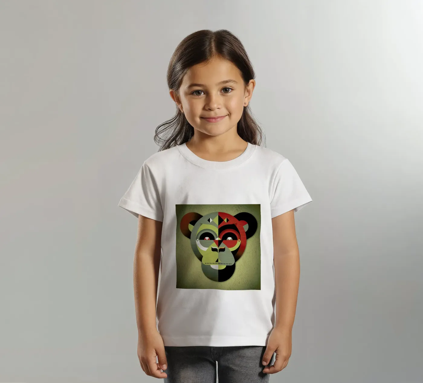 Monkey Kinder T-Shirt von Oscar Odd Diodoro