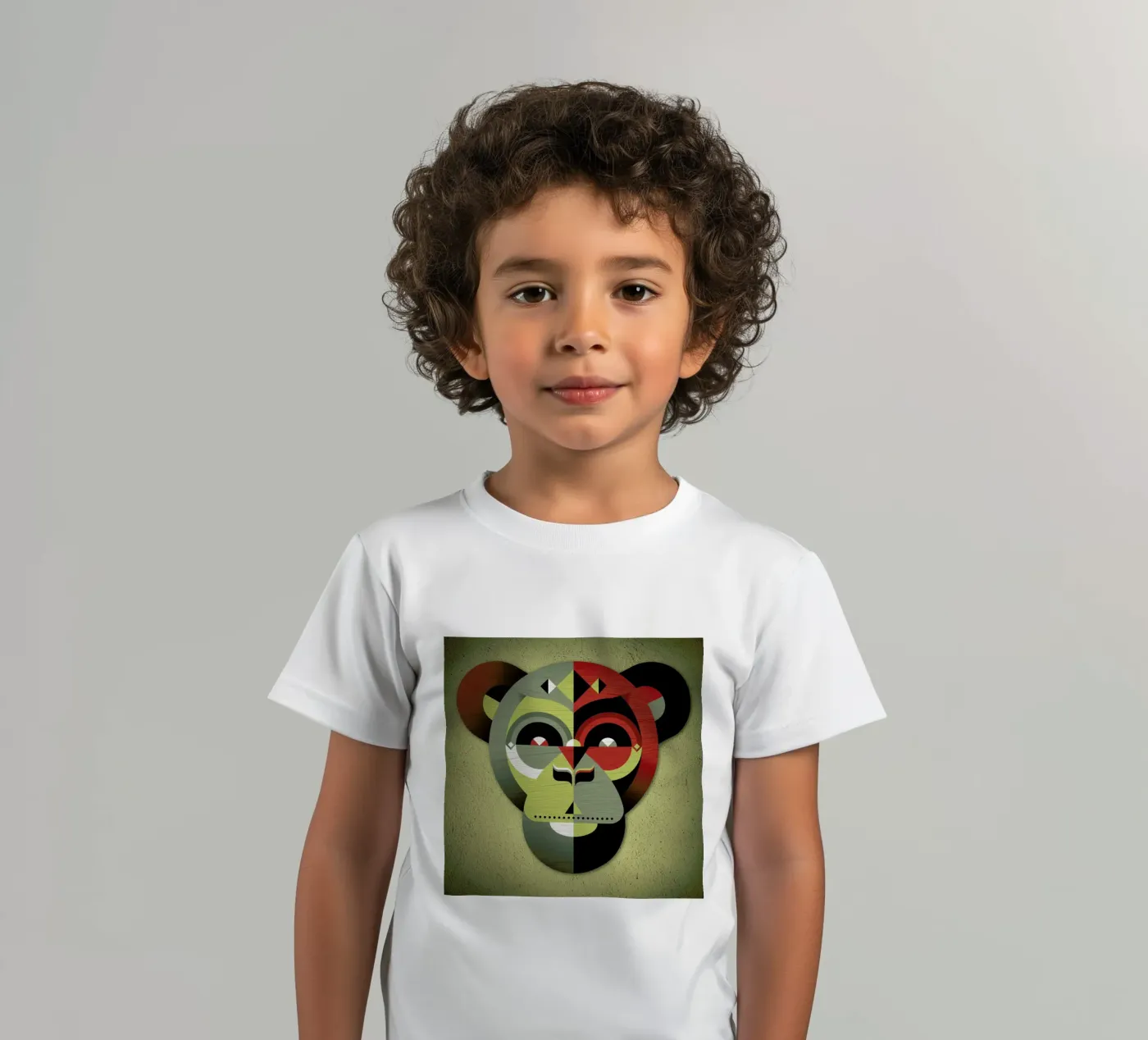 Monkey Kinder T-Shirt von Oscar Odd Diodoro