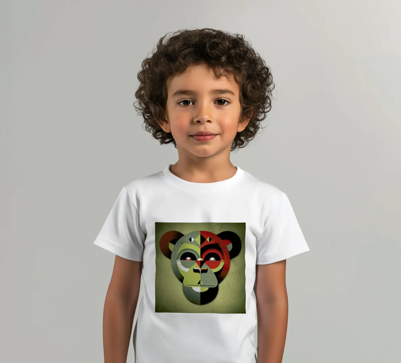 Monkey Kinder T-Shirt von Oscar Odd Diodoro