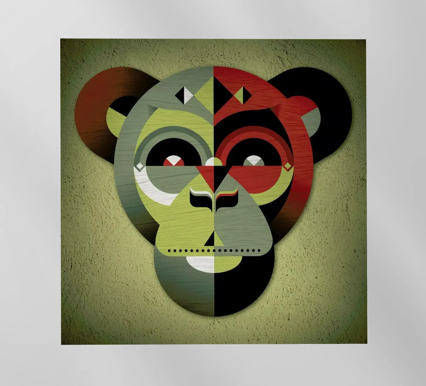 Monkey pellicola backlit da Oscar Odd Diodoro