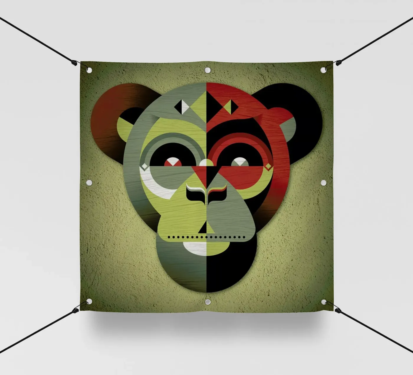 Monkey PVC Plane von Oscar Odd Diodoro