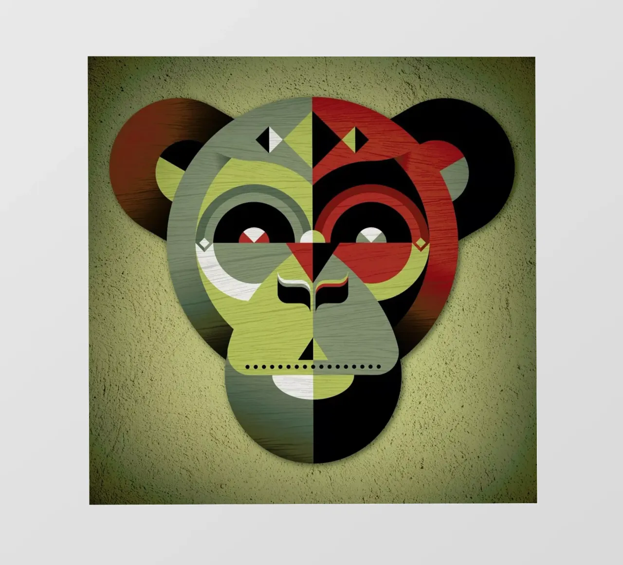 Monkey telo in pvc da Oscar Odd Diodoro