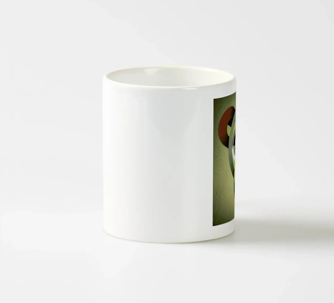 Monkey ceramic mug by Oscar Odd Diodoro