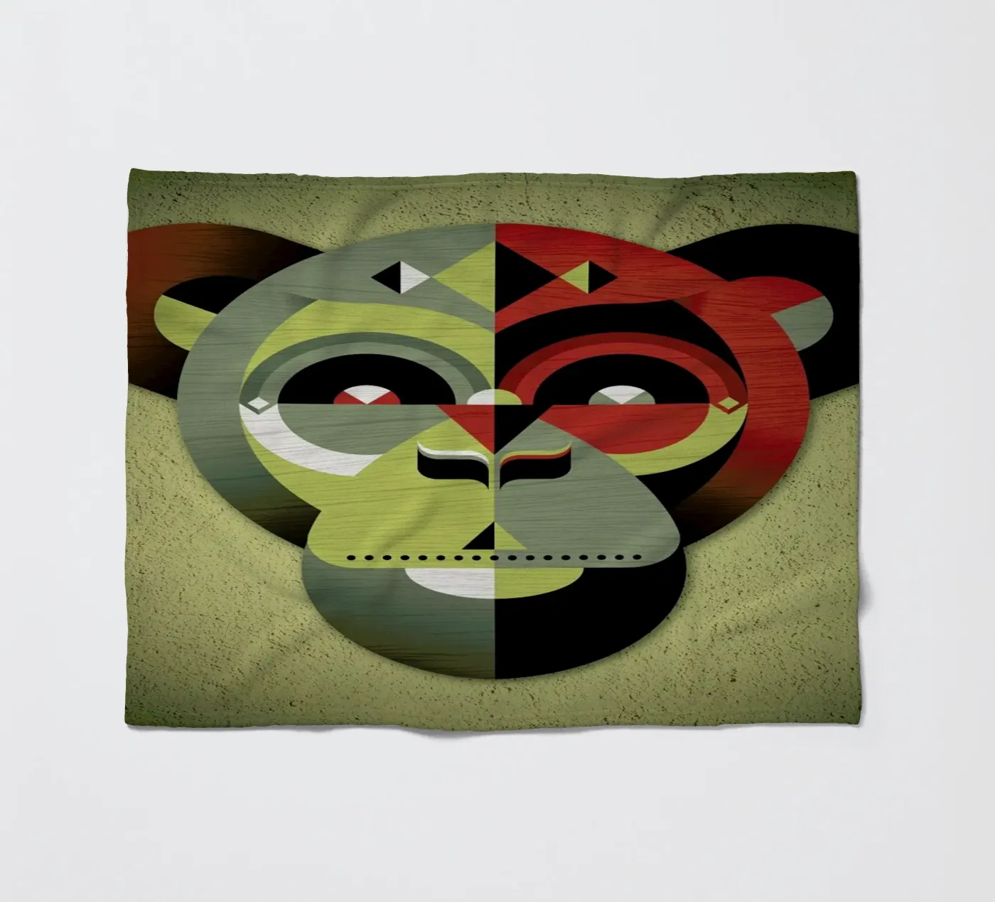 Monkey coperta in pile da Oscar Odd Diodoro