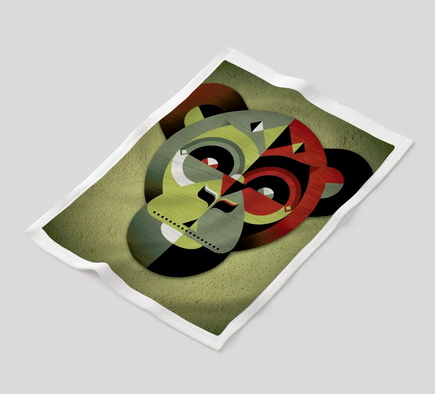 Monkey coperta in pile da Oscar Odd Diodoro