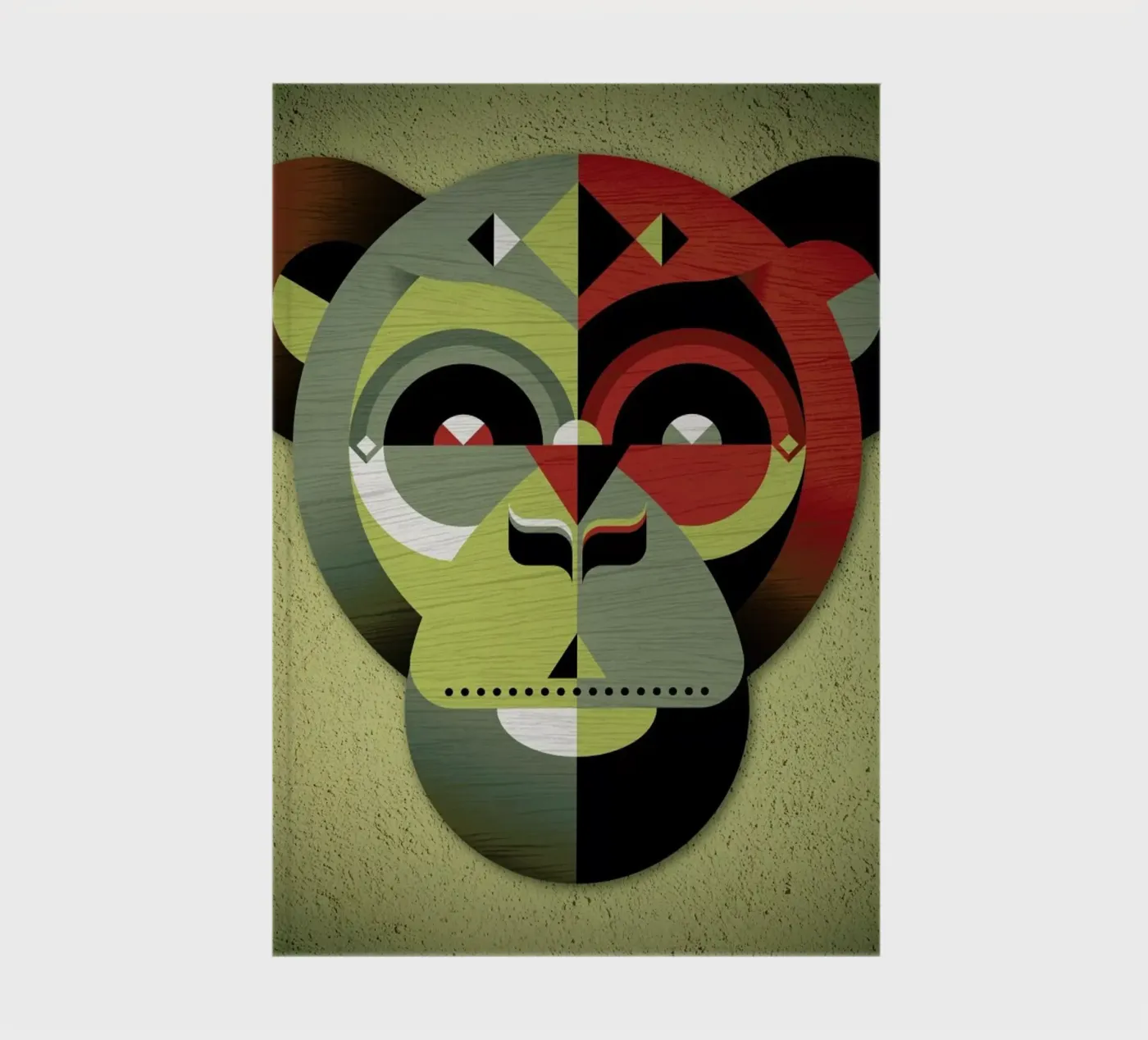 Monkey notitieboek van Oscar Odd Diodoro