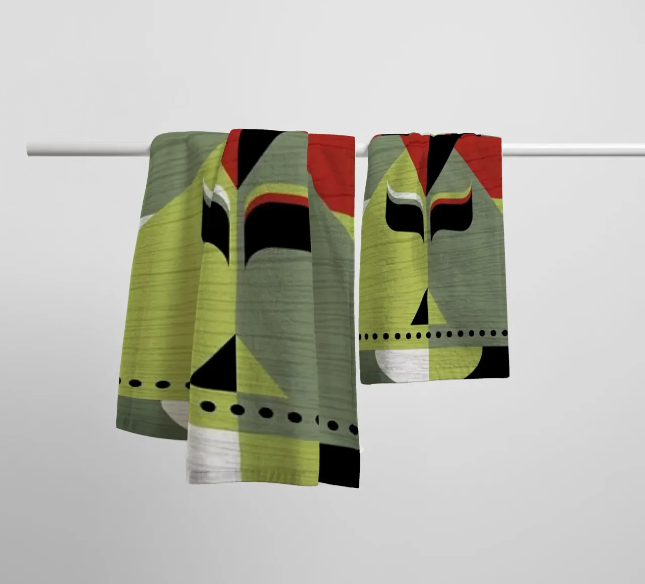 Monkey towel by Oscar Odd Diodoro