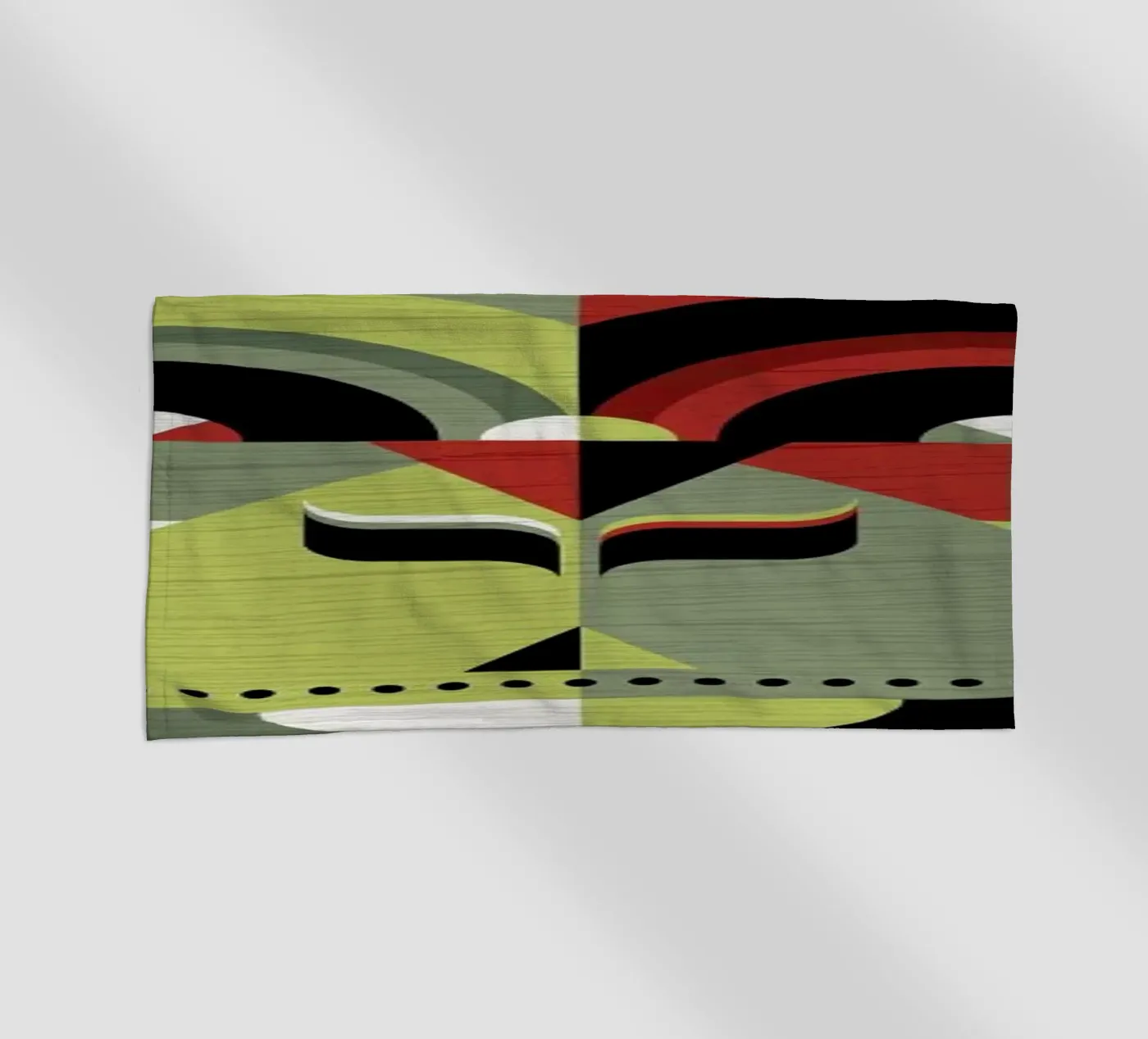 Monkey beach towel by Oscar Odd Diodoro