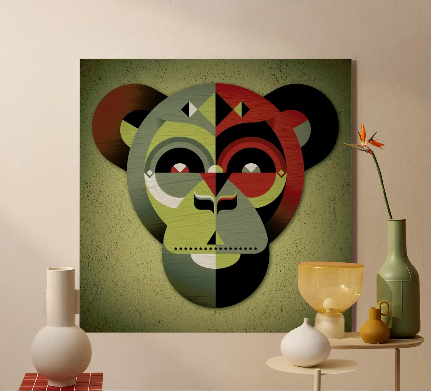 Monkey plexiglass da Oscar Odd Diodoro