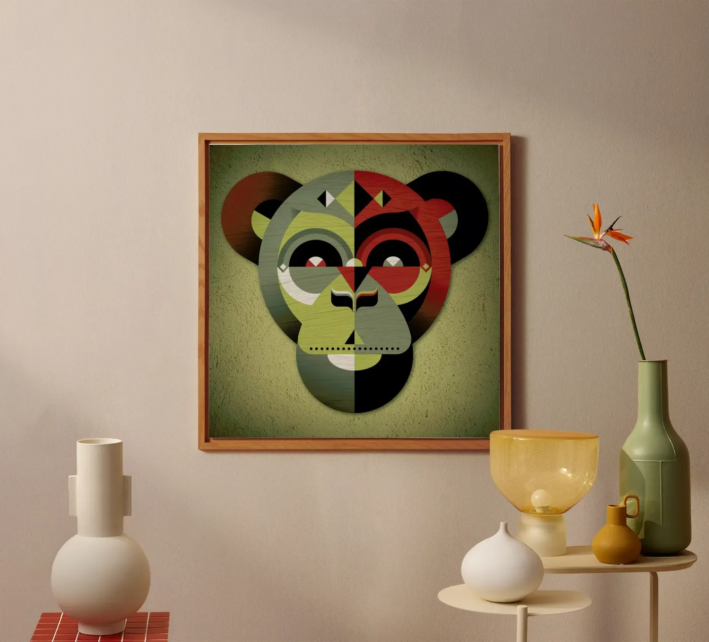 Monkey forex-plaat van Oscar Odd Diodoro