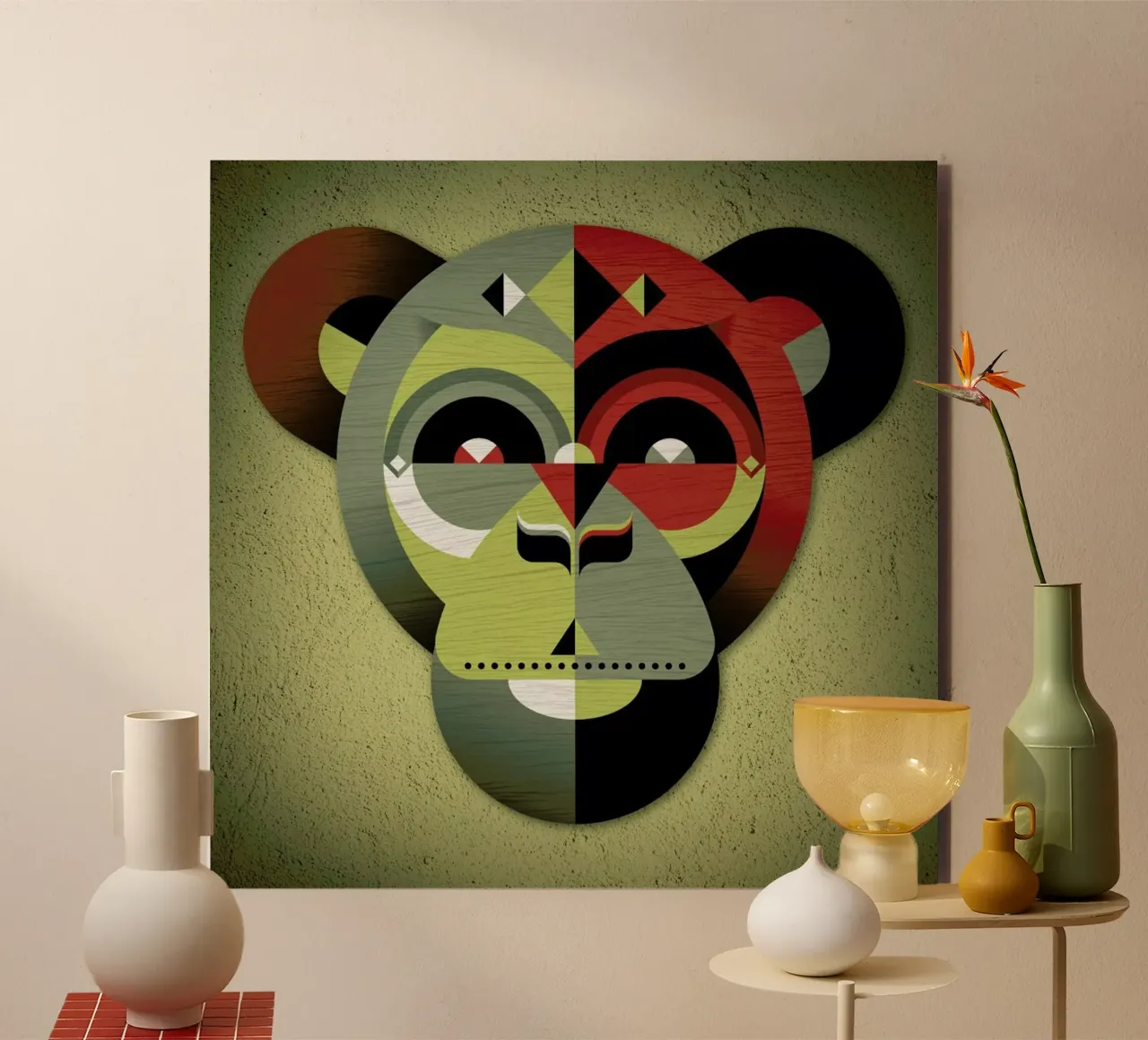 Monkey forex plate by Oscar Odd Diodoro