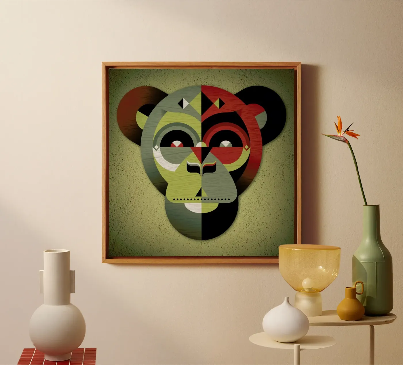 Monkey tela da Oscar Odd Diodoro