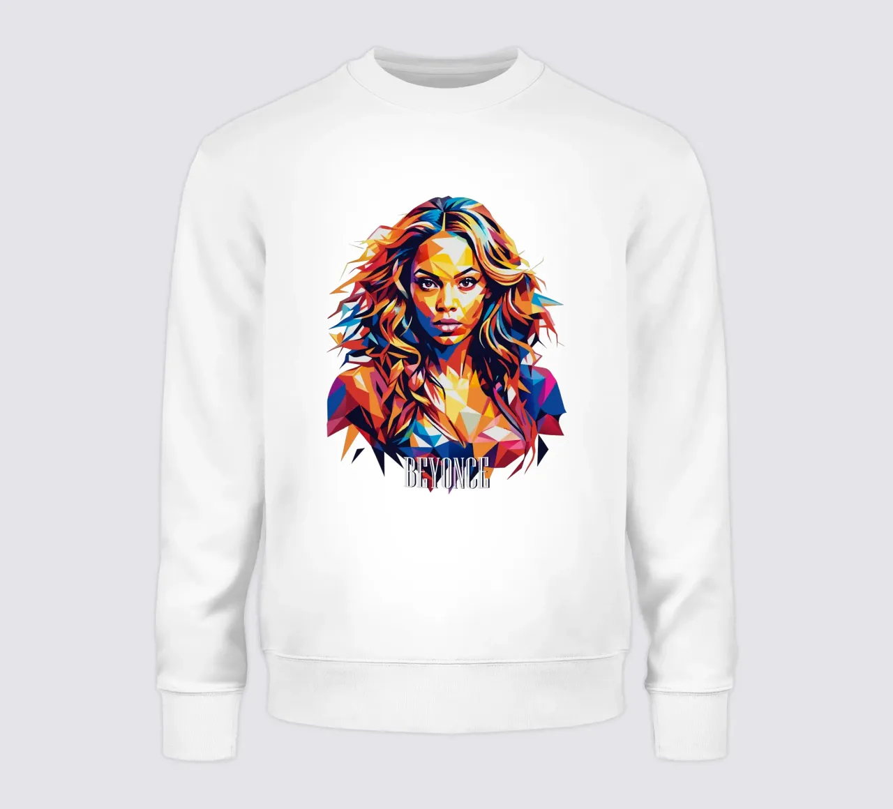 Beyonce Portrait in WPAP Pop Art felpa da vectorartnesia