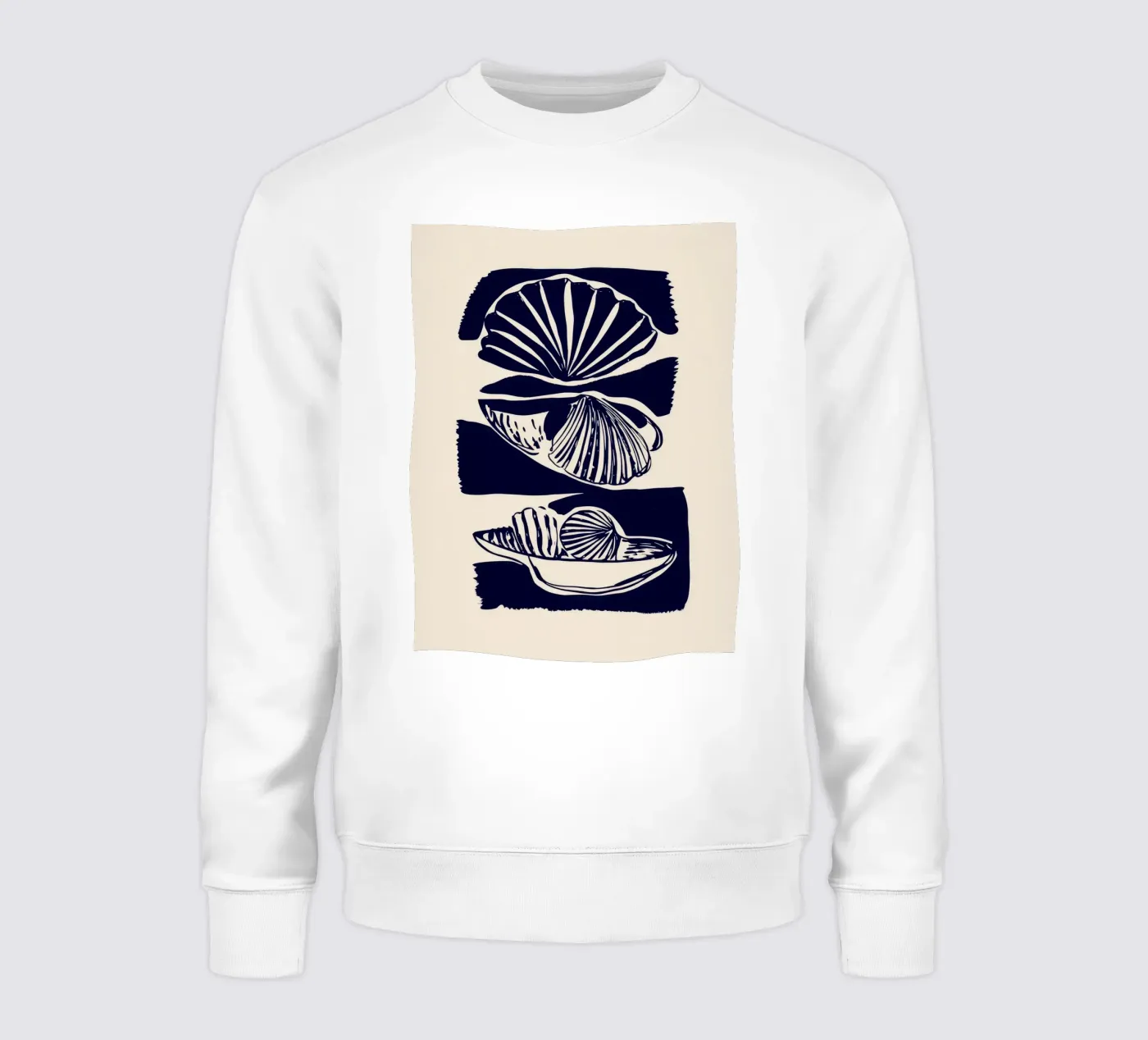 Shells sweatshirt by ThingDesign