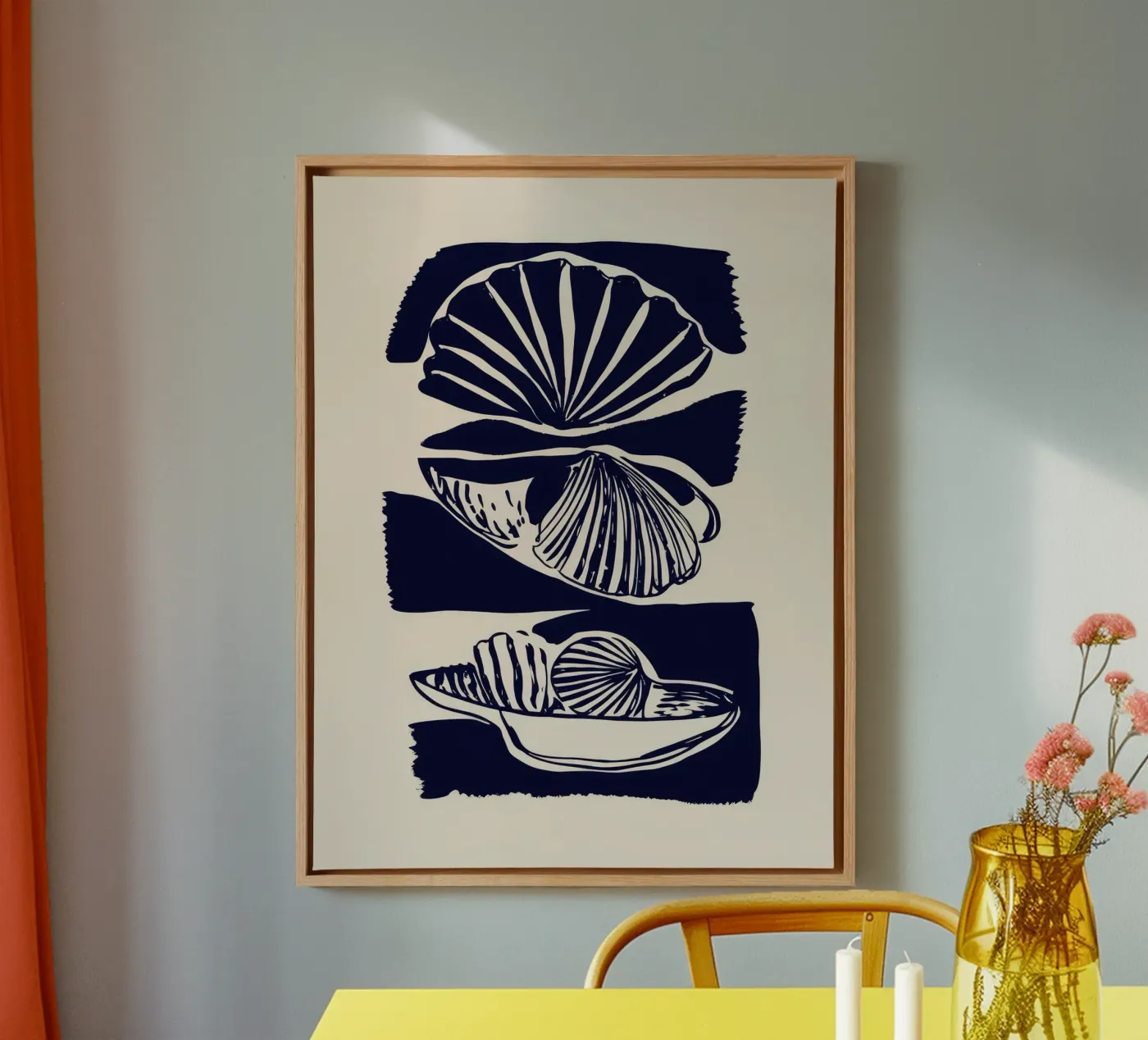 Shells canvas by ThingDesign