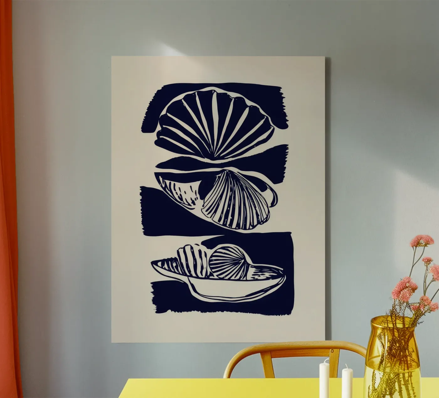 Shells canvas by ThingDesign