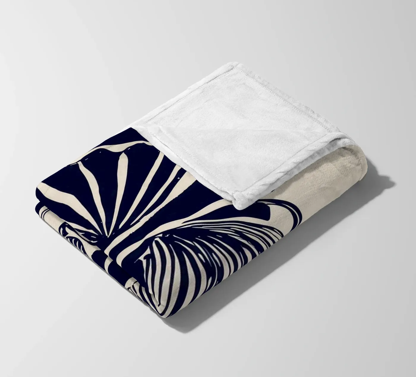 Shells fleece blanket by ThingDesign