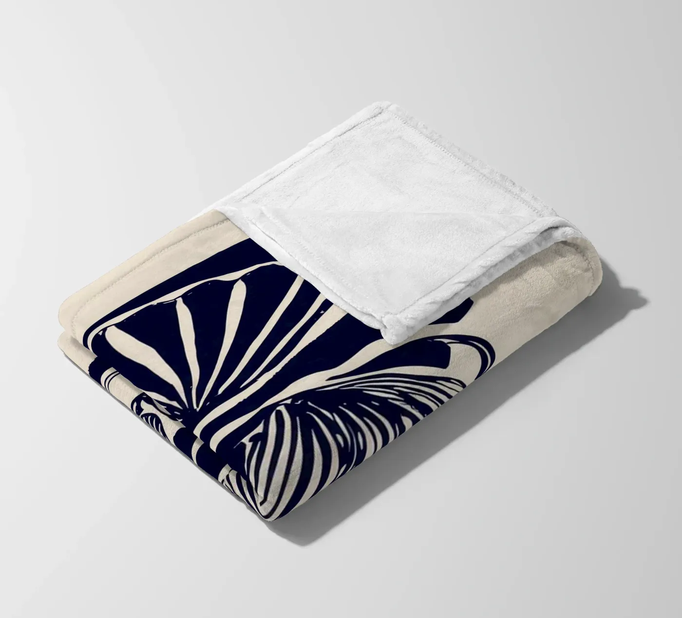 Shells fleece blanket by ThingDesign