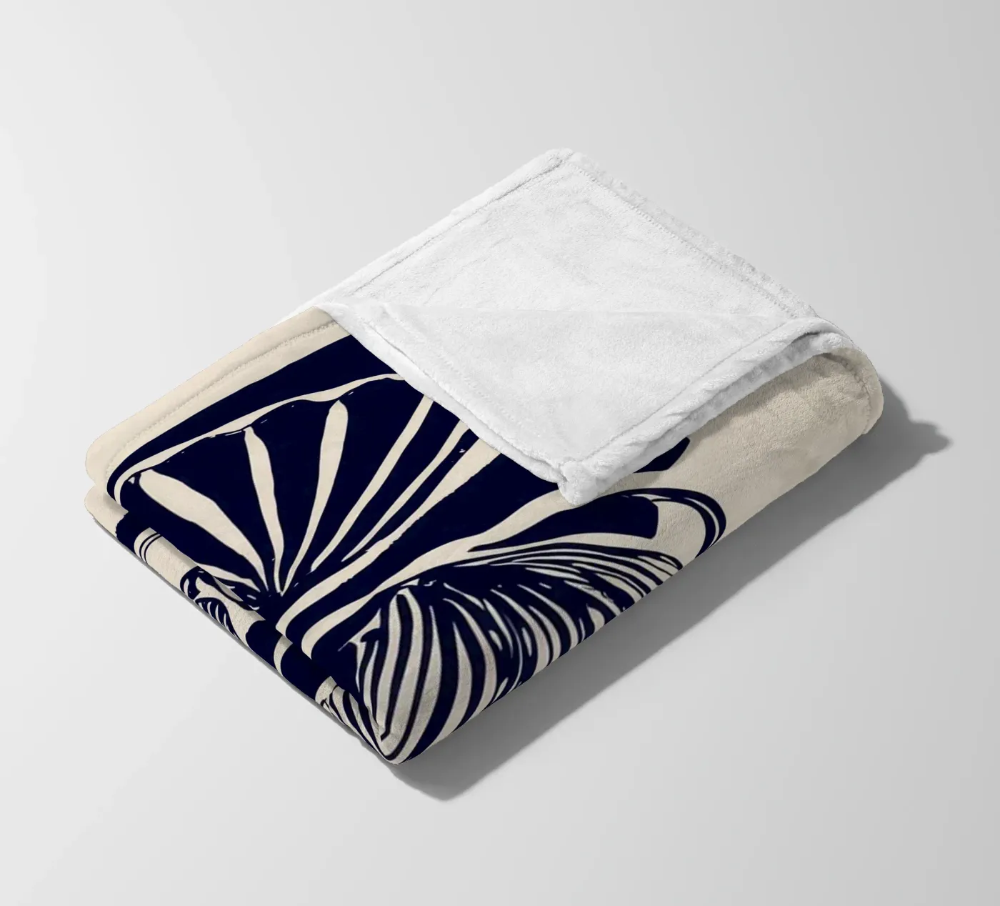 Shells fleece blanket by ThingDesign