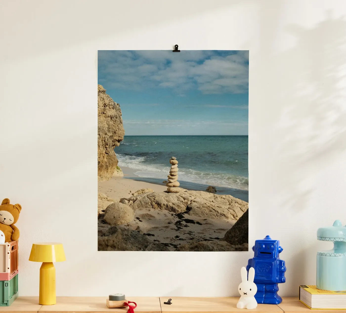 rock shape poster by juli