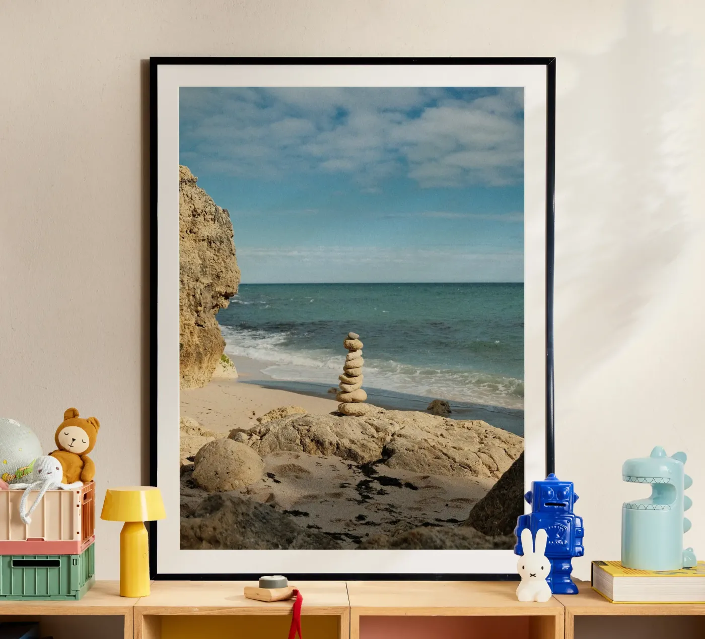 rock shape poster by juli