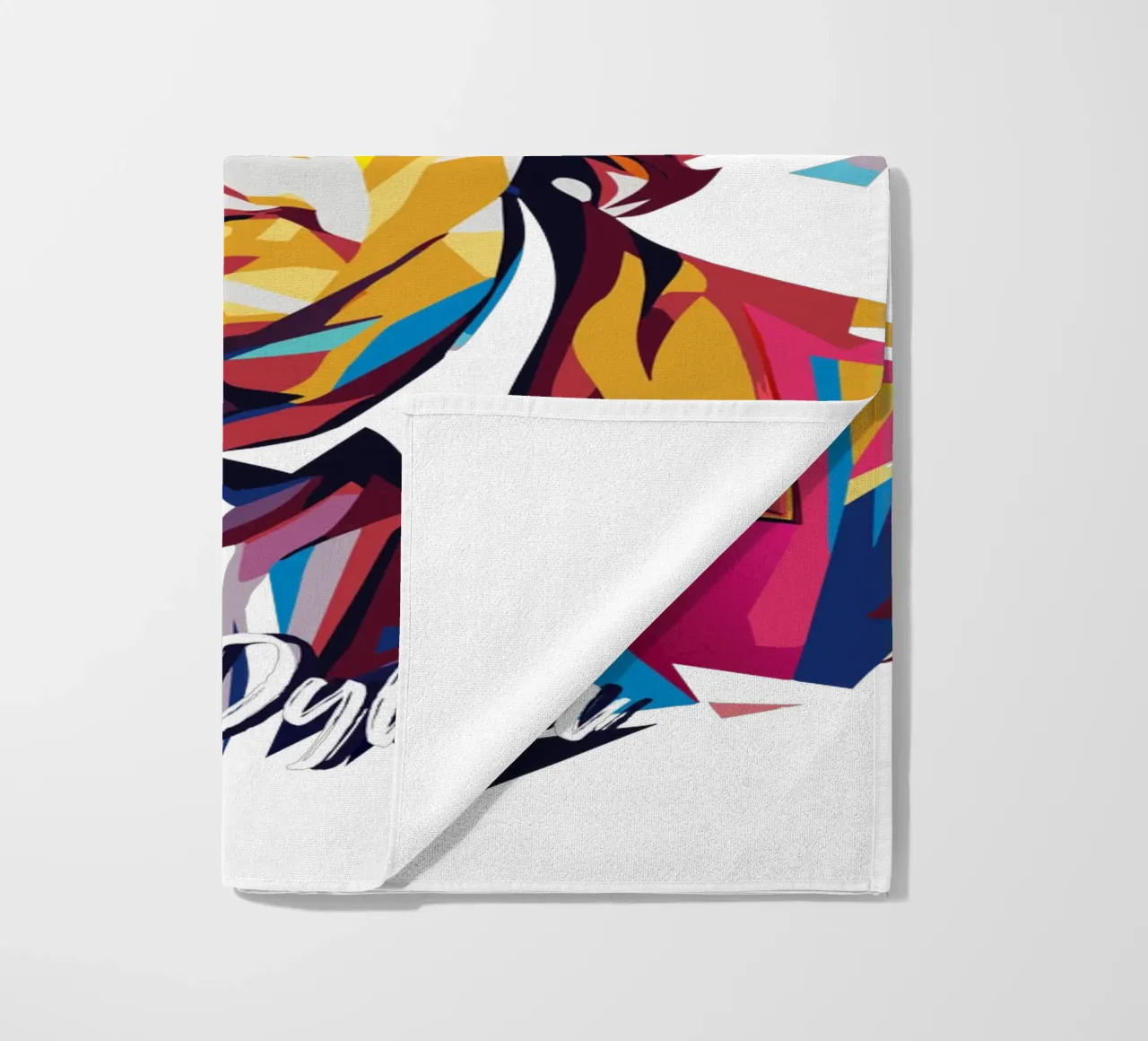 Bob Dylan Portrait in WPAP Pop Art telo mare da vectorartnesia