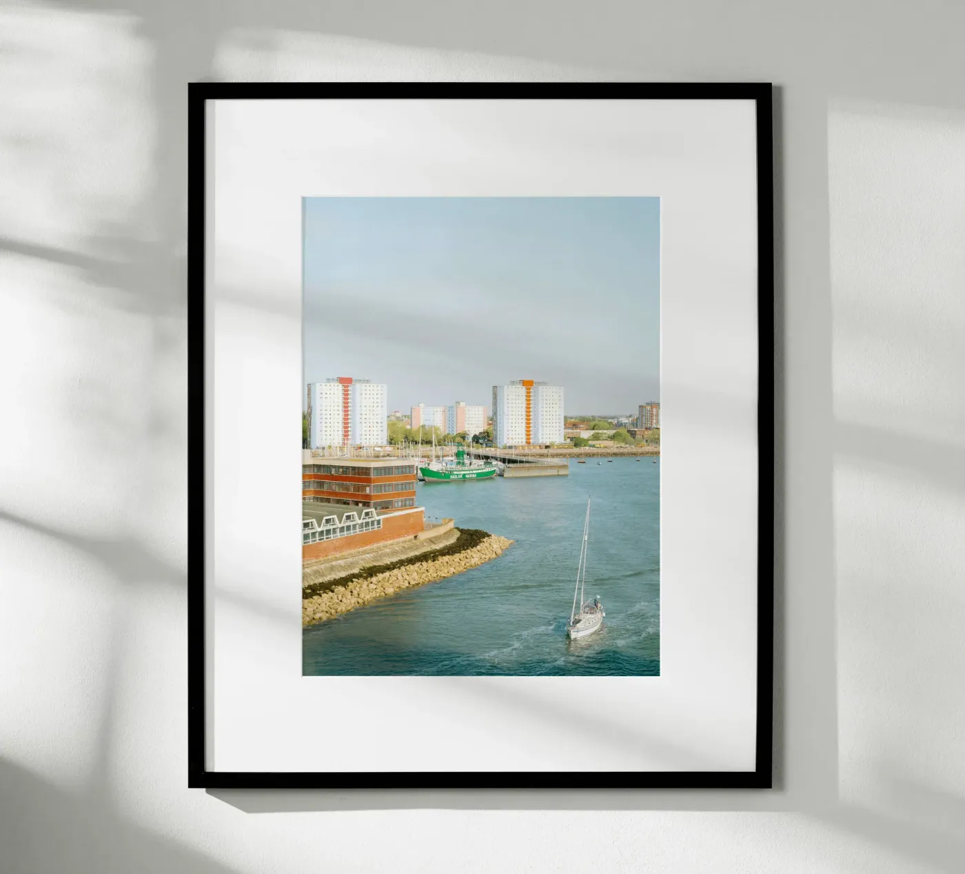 beach in sunset poster da juli