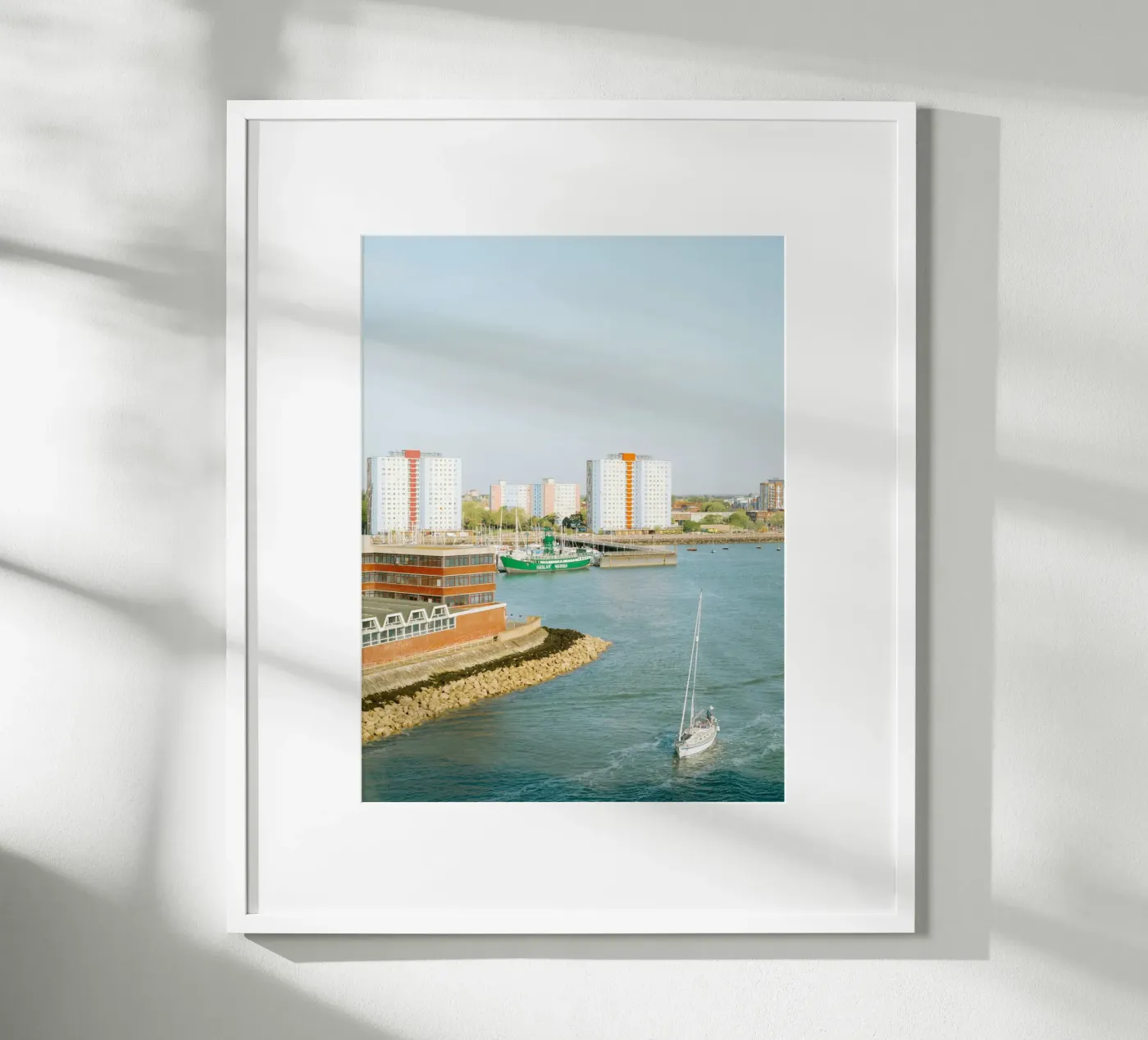 beach in sunset poster da juli